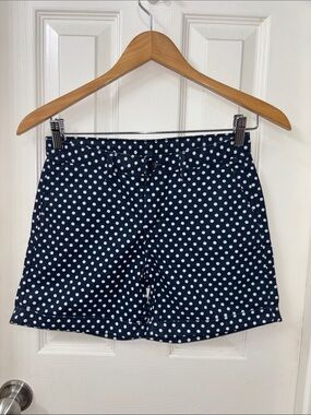 GAP Navy with White Polka Dot Women's Shorts